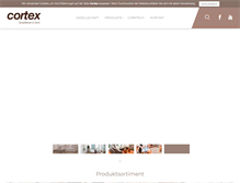 Tablet Screenshot of cortex.de
