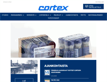Tablet Screenshot of cortex.fi